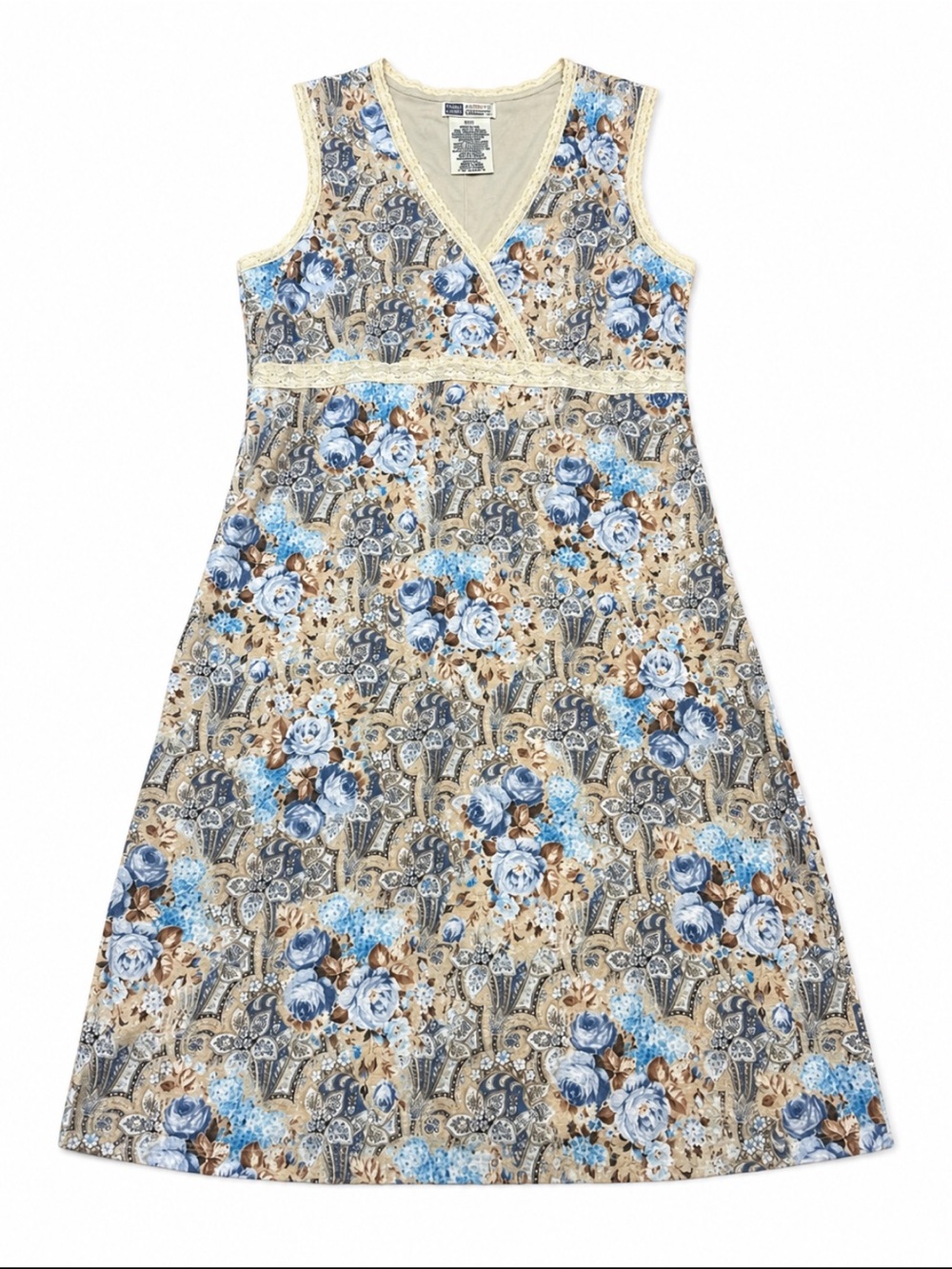 Vintage Faded Glory Sleeveless Stretch Knit Dress - Picture 3 of 8